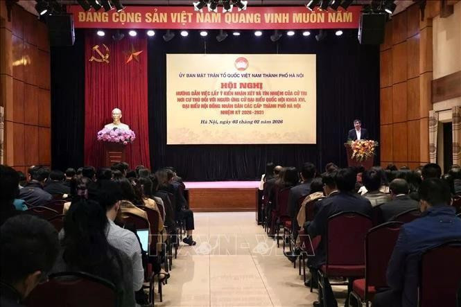 会议现场。（图片来源：越通社）