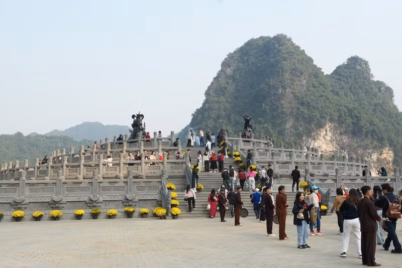 敬天坛——宁平省旅游新亮点。（图片来源：越通社）