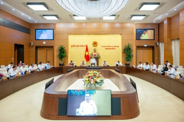 第49次国会常务委员会会议开幕。（图片来源：政府电子报）