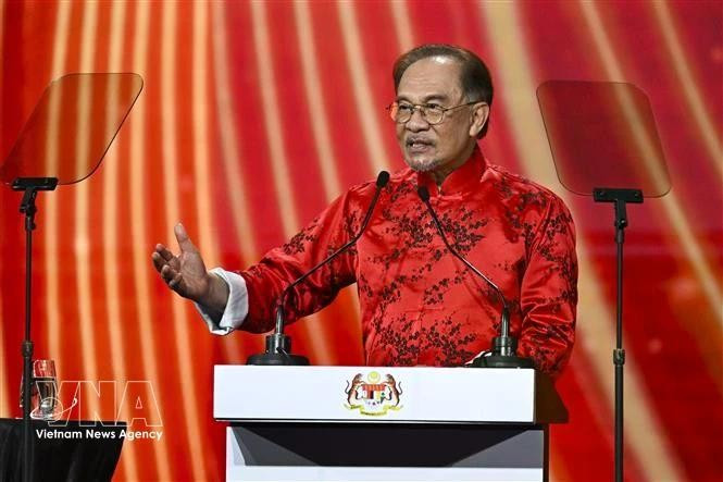 马来西亚总理安瓦尔·易卜拉欣。（图片来源：越通社）