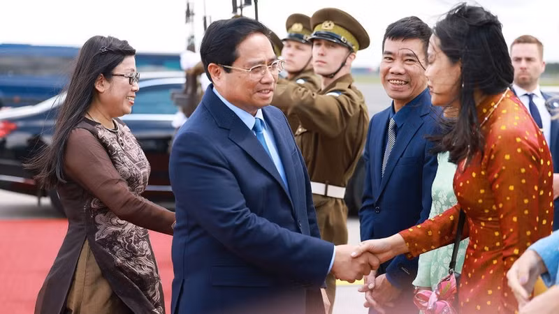 范明正总理与夫人圆满结束对爱沙尼亚的正式访问。