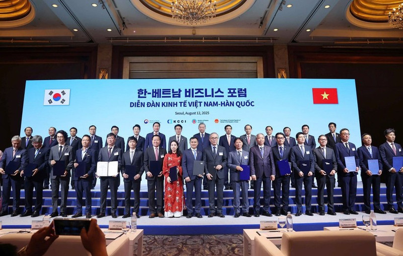 CMC科技集团与韩国建筑、贸易及科技领域的领军企业三星物产签署战略合作谅解备忘录。（图片来源：互联网）
