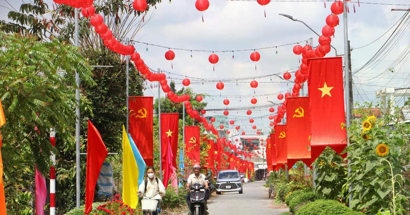 永隆省正按规定、按进度同步开展各项准备步骤。（图片来源：越通社）