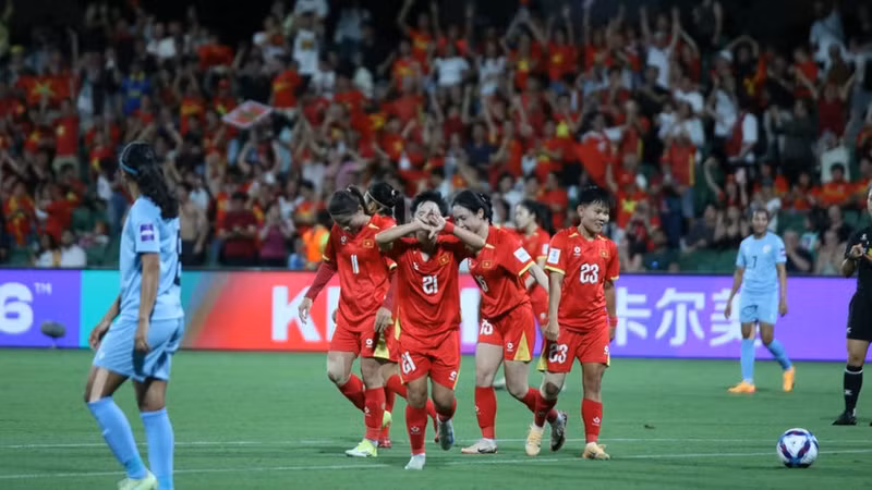 越南女足2-1战胜印度女足。