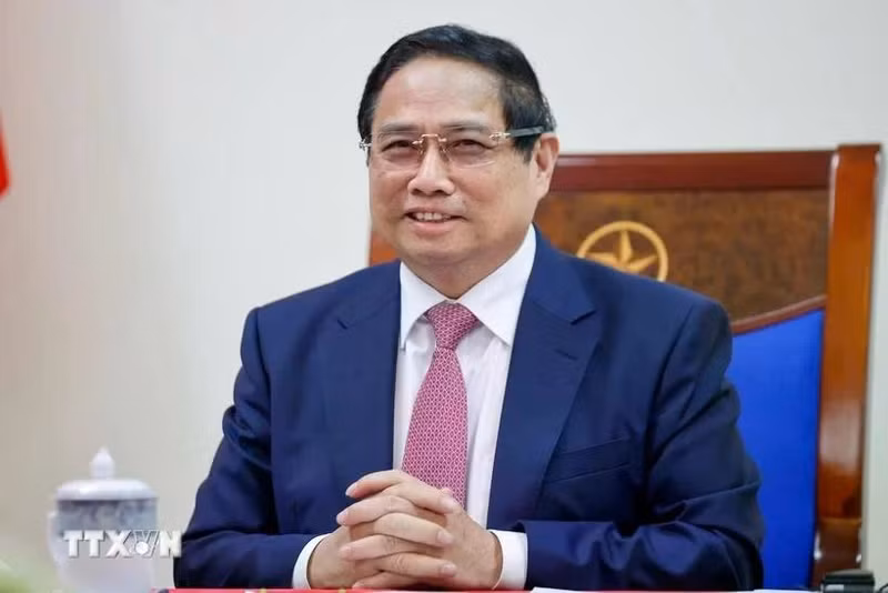 越南政府总理范明正。（图片来源：越通社）