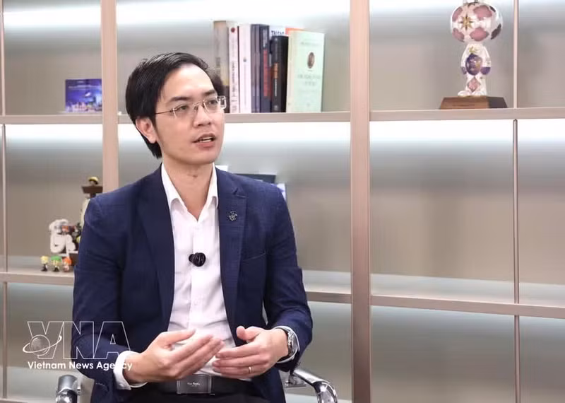 胡志明市国际金融中心执行机构副主席阮友勋。