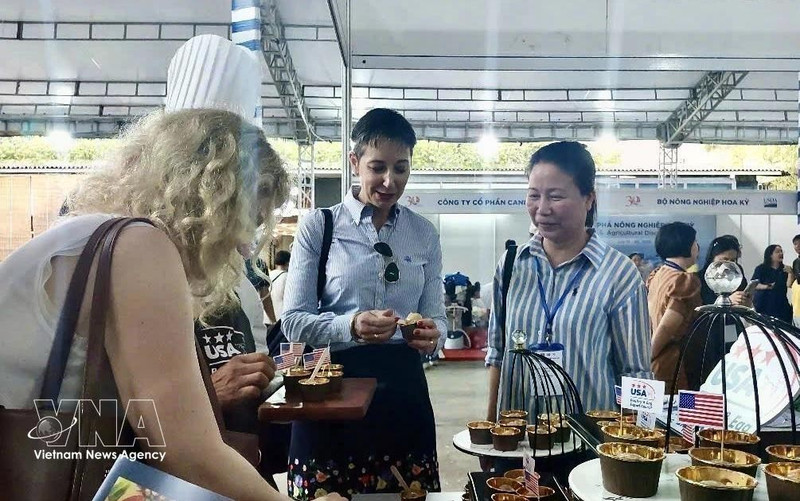 由美国农业部（USDA）与美国驻胡志明市总领事馆联合举办的“探索美国农业”项目于2025年7月19日举行（图片来源：越通社）