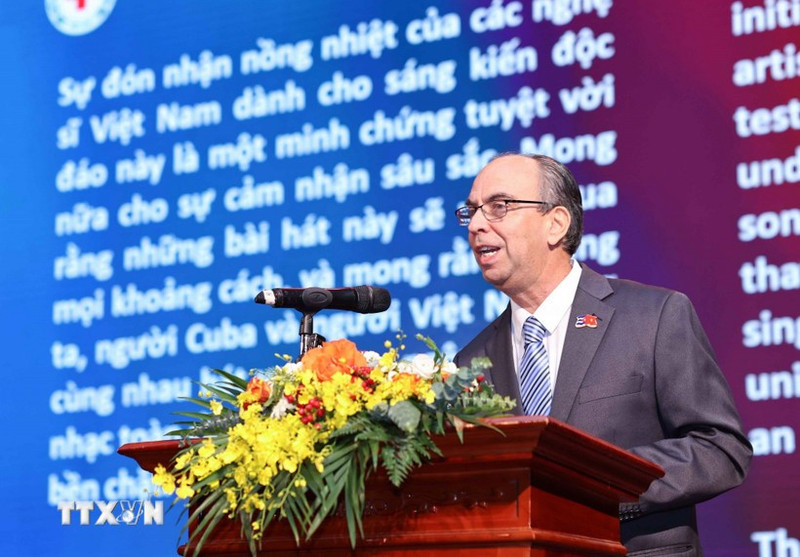 古巴驻越南大使罗赫利奥·波兰科·富恩特斯。(图片来源:越通社)