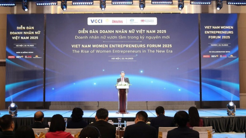 越南与英国联合举办“2025年越南女企业家论坛”。(图片来源:英国驻越南大使馆提供)