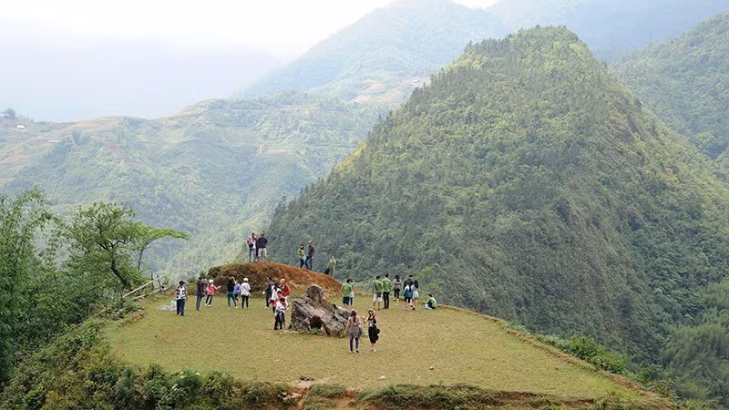位于沙坝的吉吉村是游客来到老街时首选的旅游目的地之一。（图片来源：庆安摄）
