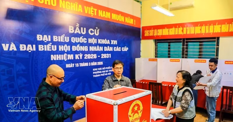 第十六届国会代表和2026-2031年任期各级人民议会代表选举的准备工作正在同步开展。（图片来源：越通社）