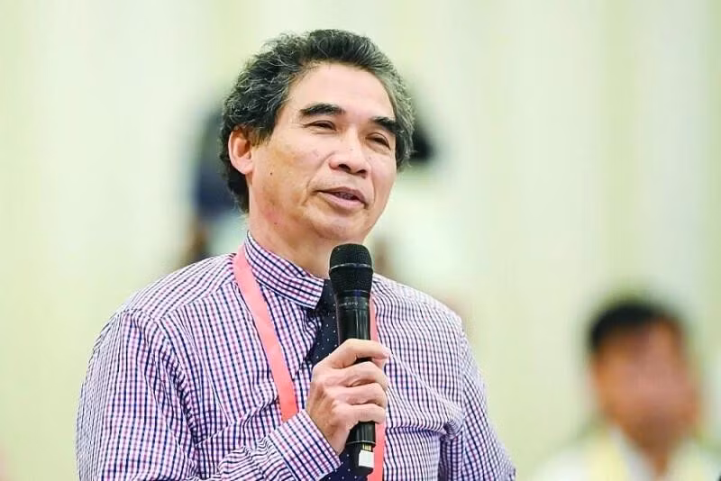 经济学专家、国民经济大学国际贸易与经济研究院高级讲师副教授阮常谅。（图片来源：越通社）