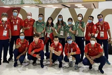 越南奥运体育代表团。