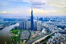 胡志明市一角。