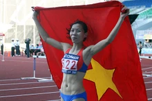 越南田径名将武氏香。