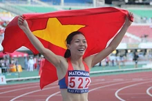 越南田径运动员武氏香。（图片来源：越南快讯报网）
