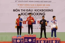 越南踢拳队获得五枚金牌，成功卫冕东南亚地区冠军。