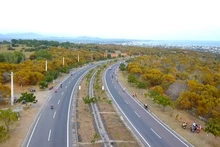 美奈国家旅游区和胜—和富道路景观。