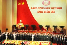 党的第十一次全国代表大会。（德英 摄）