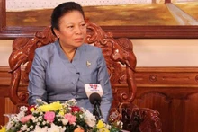 老挝人民革命党中央委员、中央对外部部长顺通•赛雅佳。（图片来源：越通社）