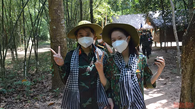 探索铜城铁壁的古芝地道（组图） ảnh 14