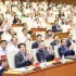 苏林总书记和各位领导代表出席会议。（图片来源：越通社）
