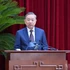 越共中央总书记苏林致开幕词。