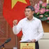 政府总理黎明兴在会上作总结讲话。（图片来源：政府网）