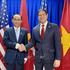 越南外交部长黎怀忠会见美国国务卿马尔科·鲁比奥。（图片来源：越通社）