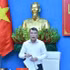 政府总理黎明兴在会上发表讲话。（青江 摄）