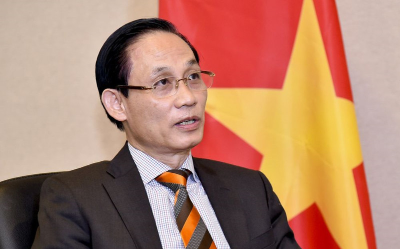 越共中央委员、中央对外部部长黎怀忠。（图片来源：越通社）