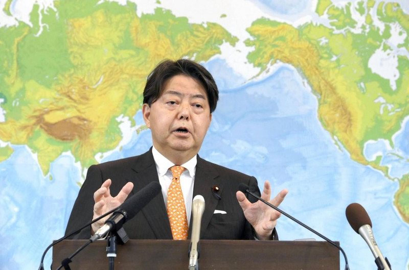 日本外相林芳正。