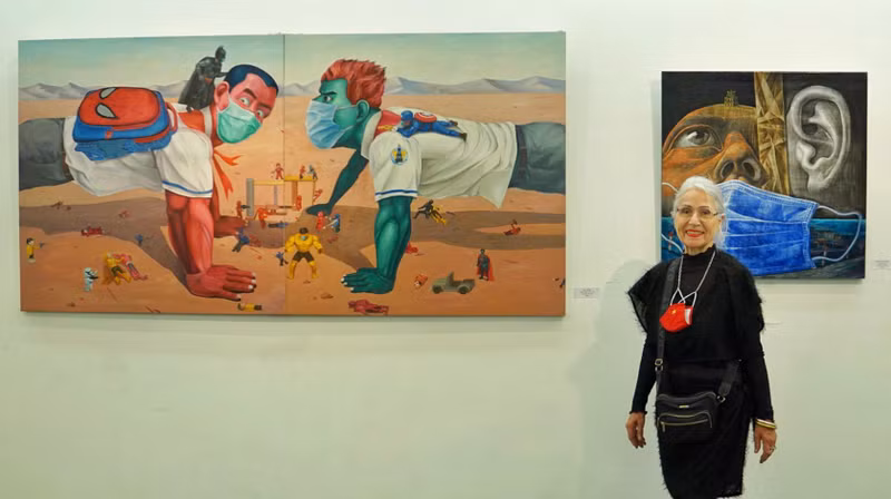 “我们生活的时代”画展。