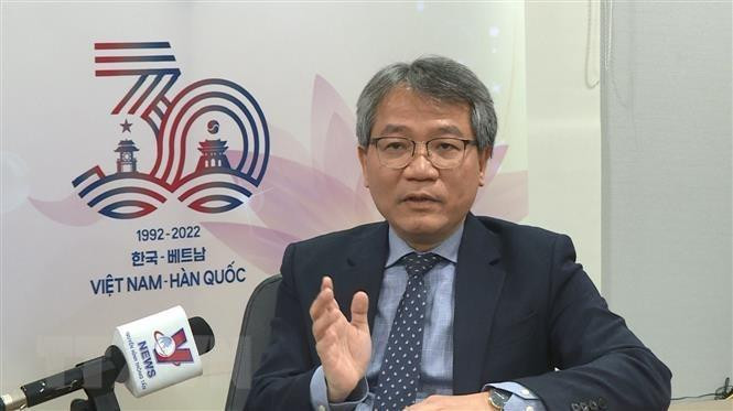 越南驻韩国大使阮武松。（图片来源：越通社）
