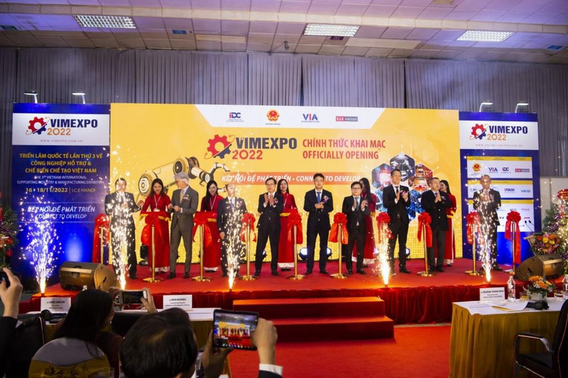 2022年越南国际加工制造业与辅助工业展拉开序幕。