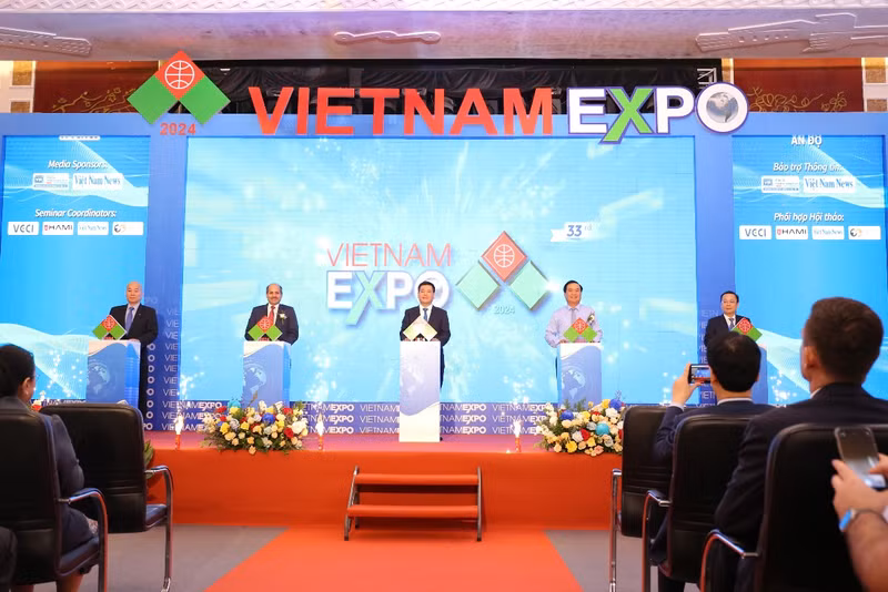 2024年第33届越南国际贸易博览会开幕。