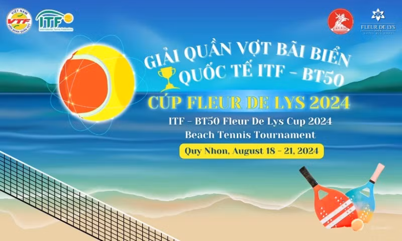 越南首次举办2024年ITF-BT50国际沙滩网球锦标赛