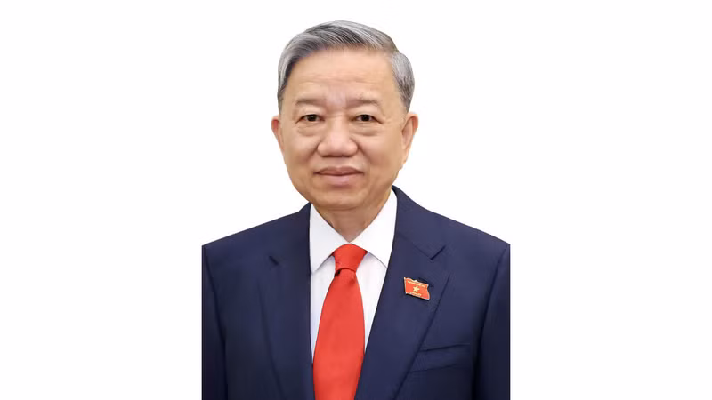 越共中央总书记、越南国家主席苏林。
