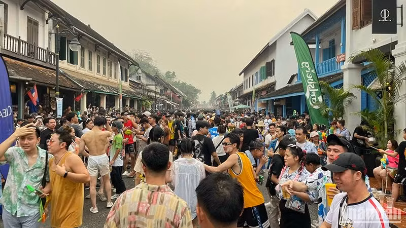 2024年前3个月老挝接待外国游客量110多万名。