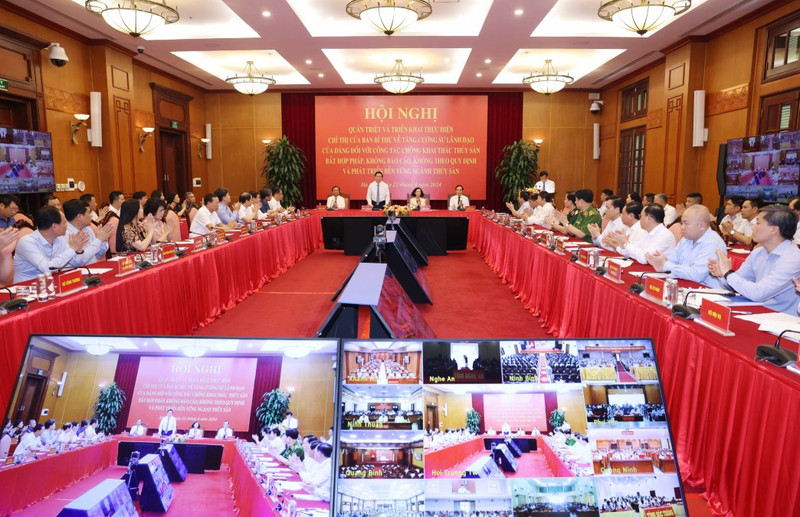 会议场景。（图片来源：越通社）