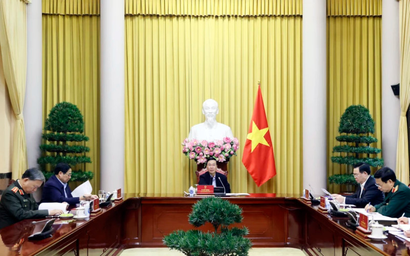 会议场景。（图片来源：越通社）