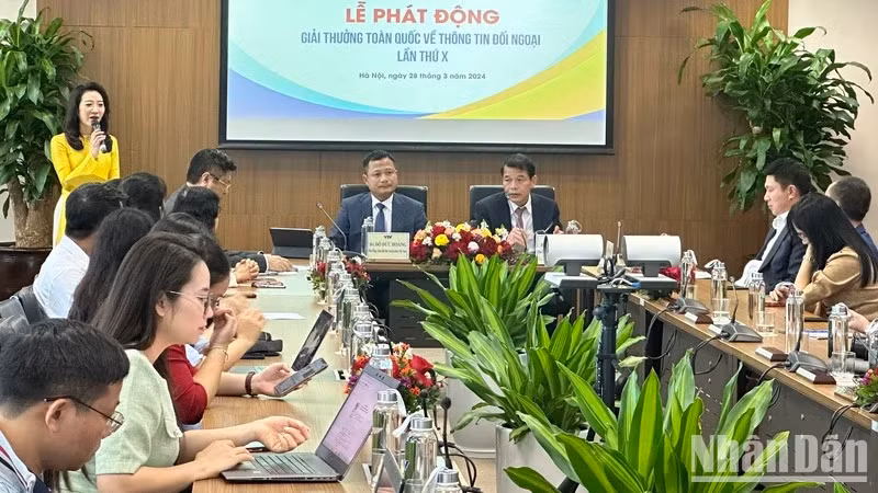 第十届全国对外新闻奖启动仪式。