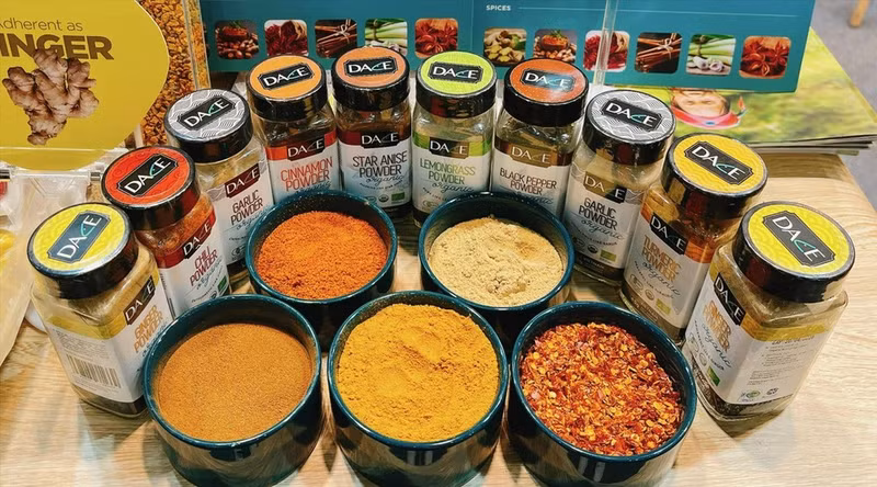 DACE公司香料产品参加在欧洲举行的农业展会。