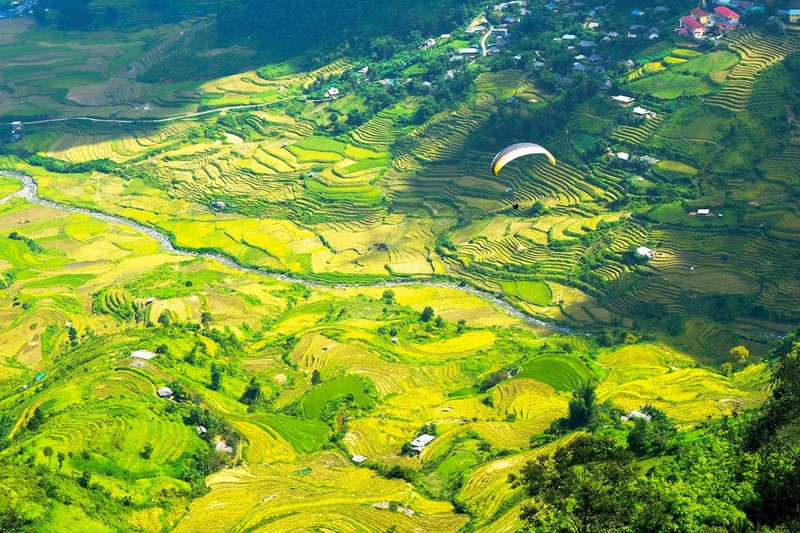 安沛省木江界美景。