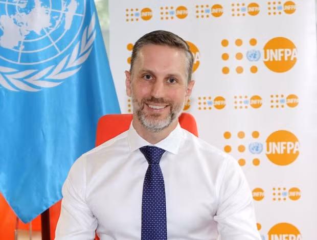 联合国人口基金（UNFPA）驻越南首席代表马特·杰克逊（Matt Jackson）先生。