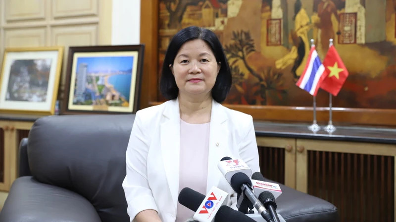 越南驻泰国临时代办裴氏惠。