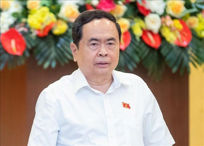 越南国会主席陈青敏。（图片来源：越通社）