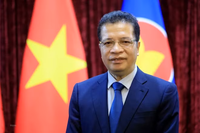 越南驻俄罗斯大使邓明魁。（图片来源：越通社）