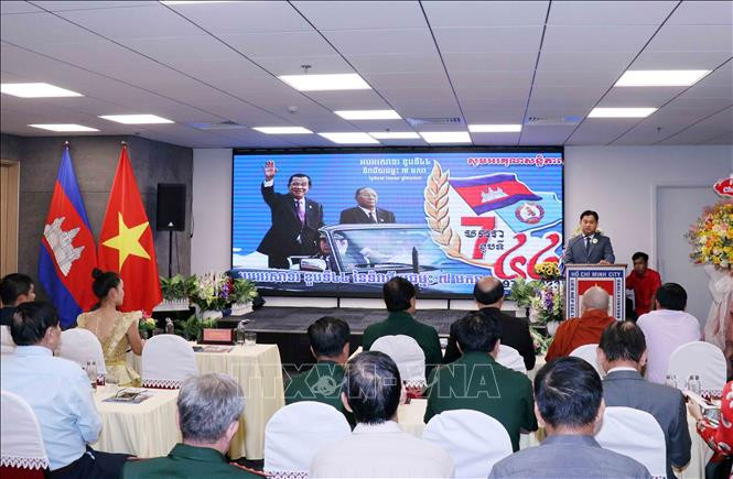 见面会场景。（图片来源：越通社）
