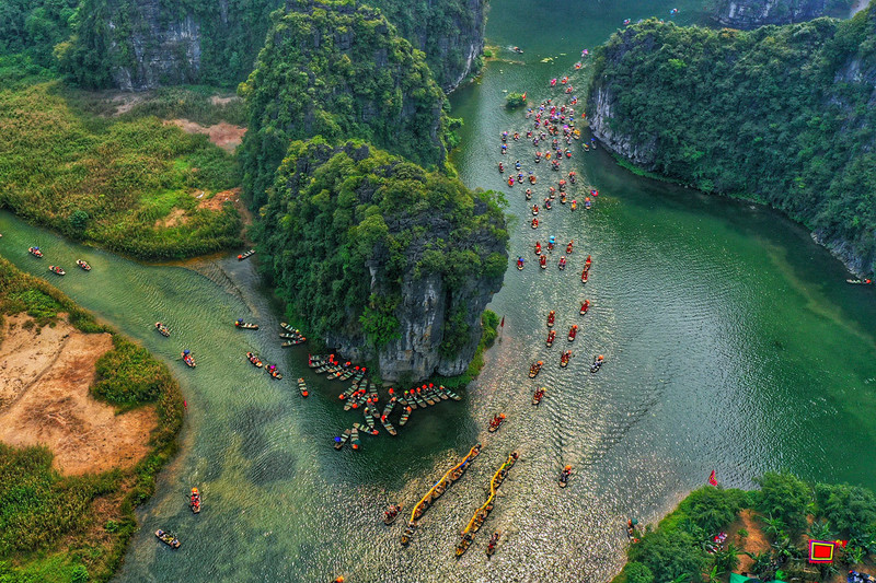 宁平省旅游美景。